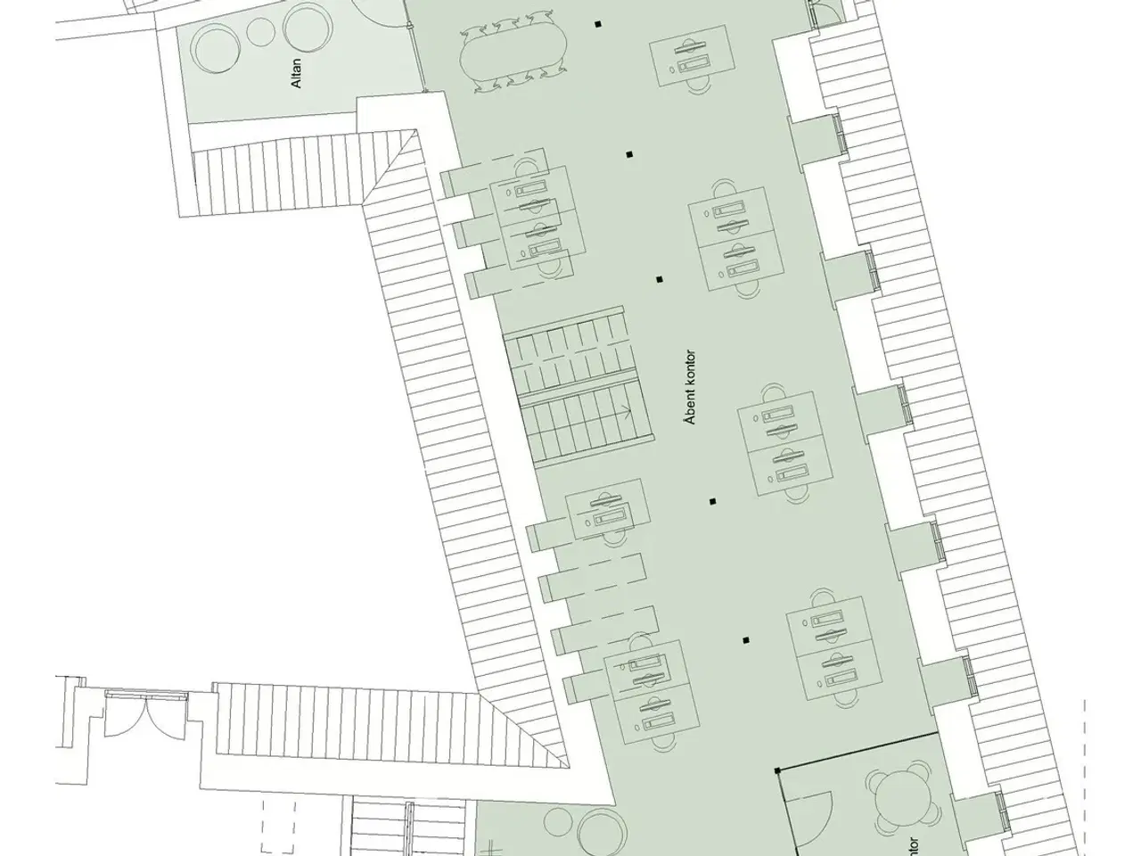 Billede 13 - Charmerende lejemål med tagterrasse