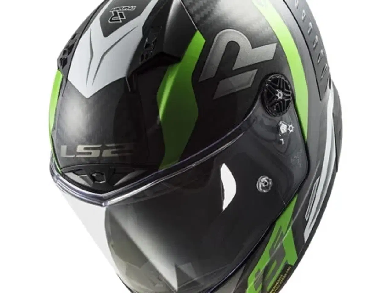 Billede 6 - LS2 Thunder Supra Green White - FØR 4199