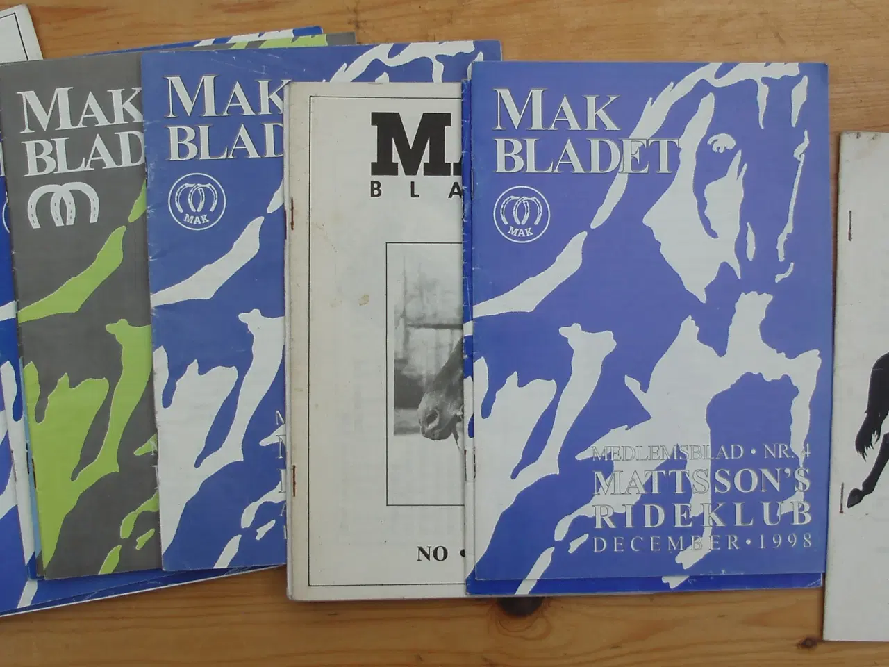 Billede 1 - Heste; Mak bladet