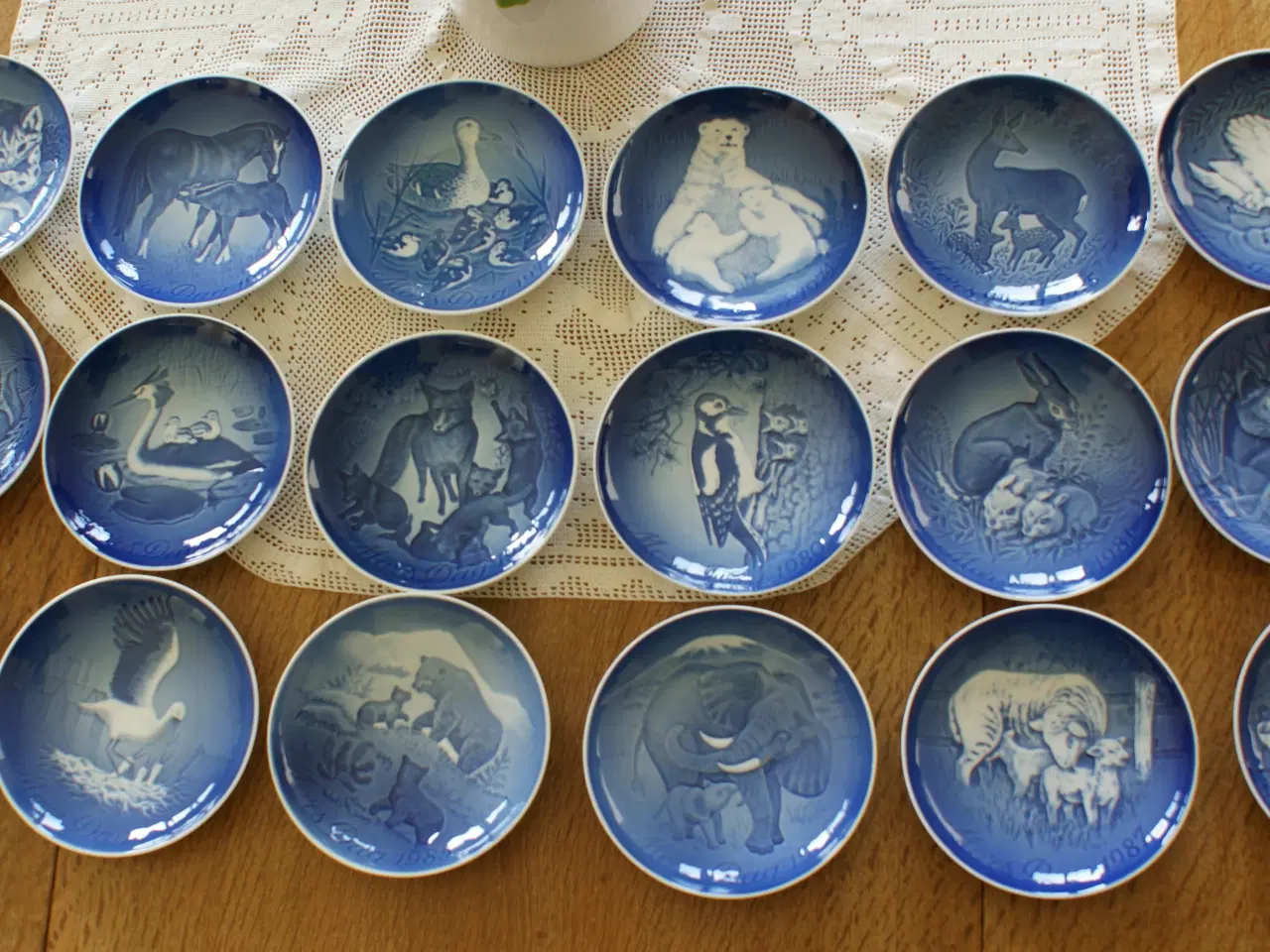 Billede 1 - B & G Mors dag platter 18 stk. 1971 - 1988