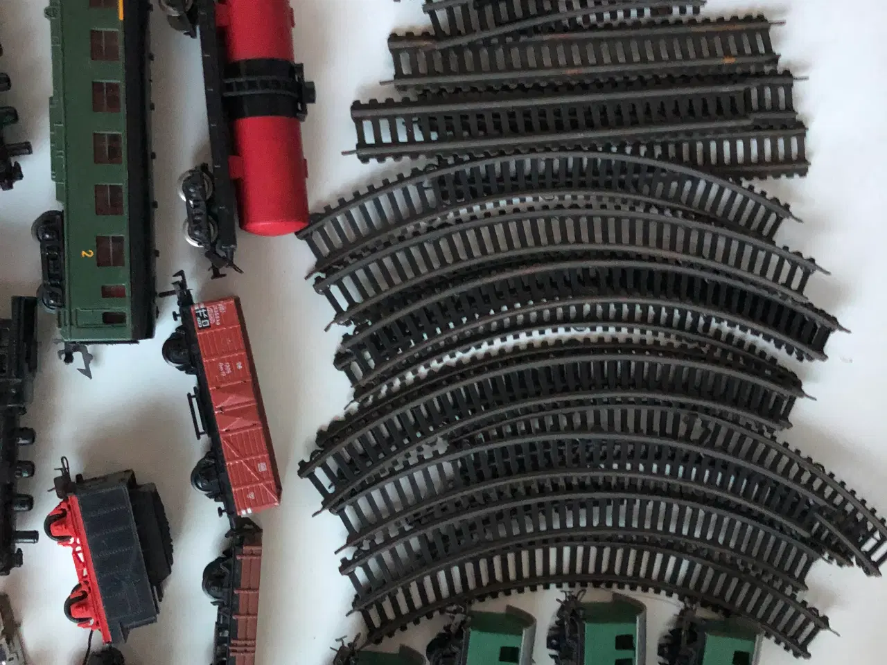 Billede 1 - Dele til togbane