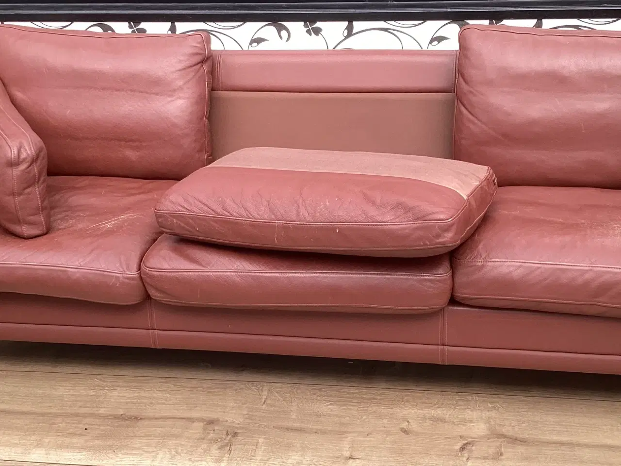 Billede 1 - Mogens Hansen 3 personers sofa Læder