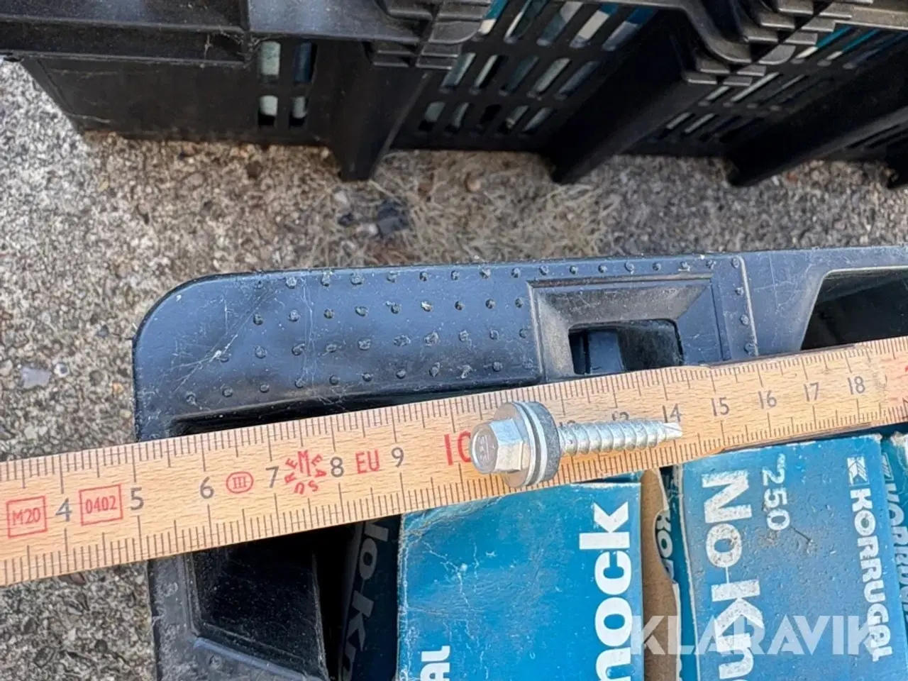 Billede 3 - Montageskruer Korrugal No-knock til tagplader - 33 kasser
