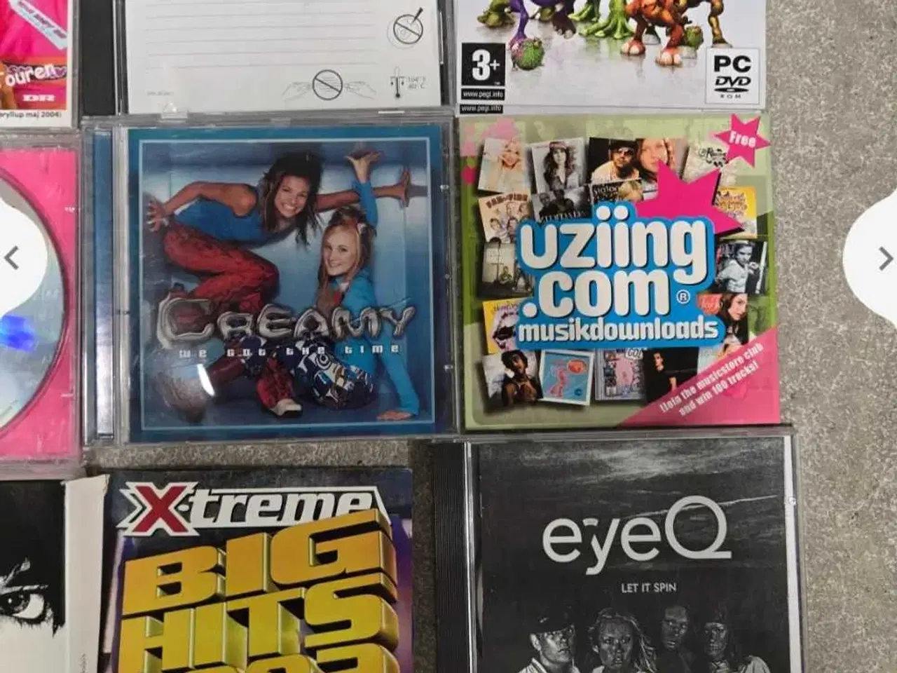 Billede 5 - Forskellige cd'er gennem tiden