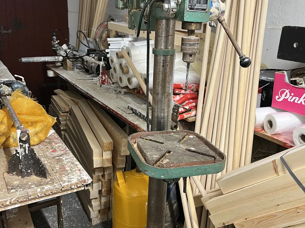 Billede 1 - Søjlebormaskine 