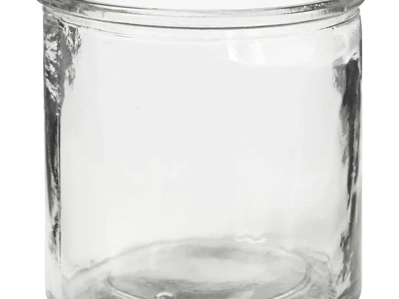 Billede 1 - Cylinderformede lysglas - 6 stk. klar glas