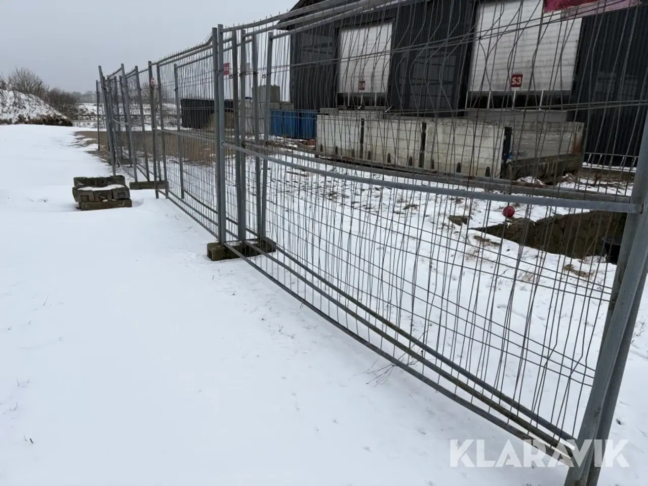 Billede 7 - Byggehegn Betafence 13 hegn 10 blokke