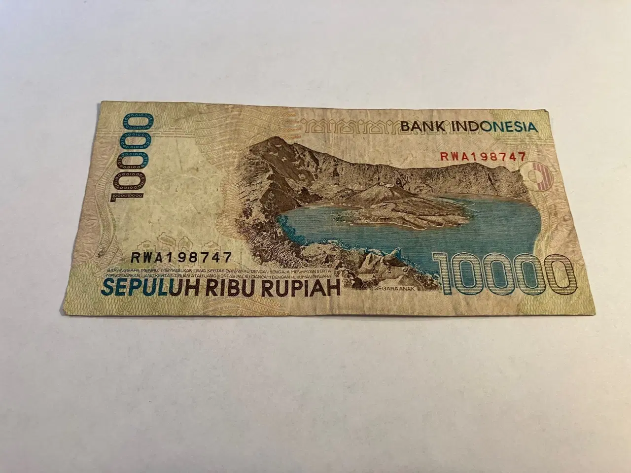 Billede 2 - 10000 Indonesia Rupiah 1998