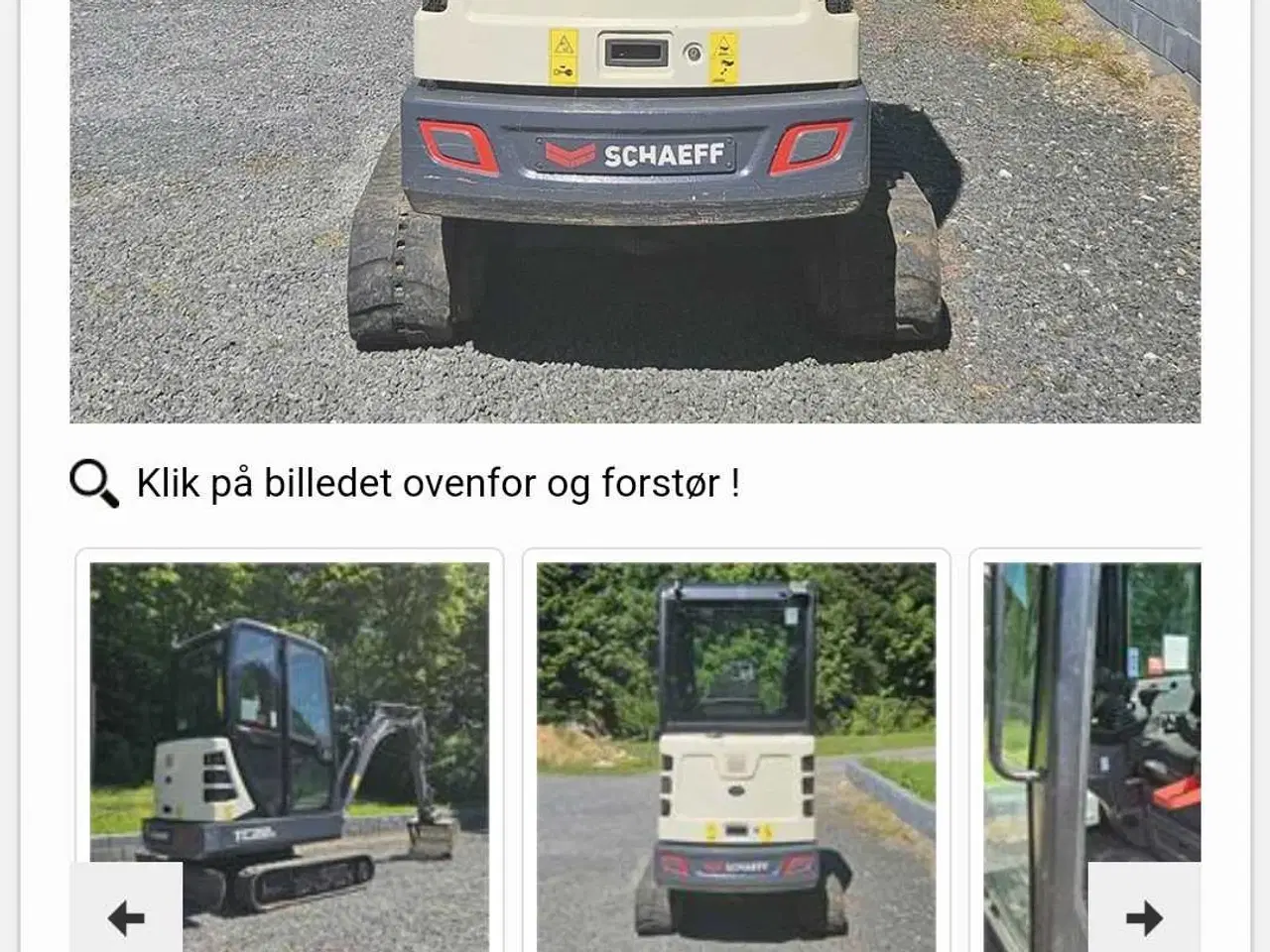 Billede 8 - Minigraver Terex tc22.2 har altid været opbevaret 