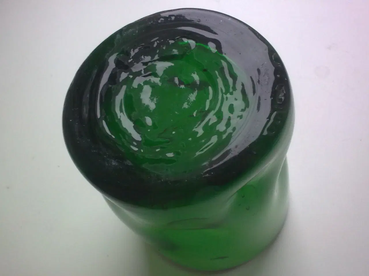 Billede 9 - Murano glas 1950-60 sølv bemalet og grønt glas