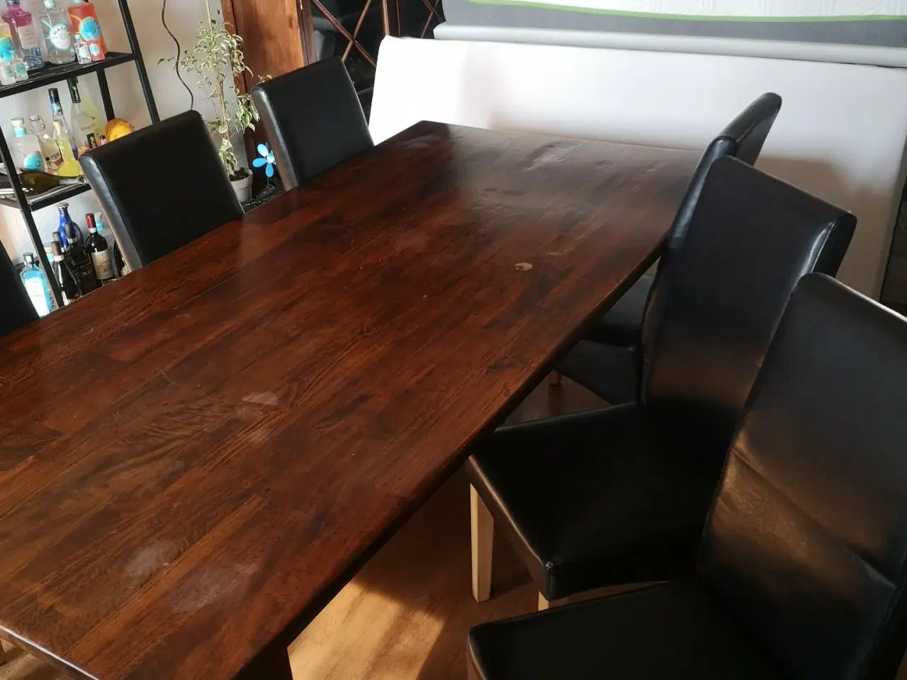 Billede 3 - Spisebord med 6 stole