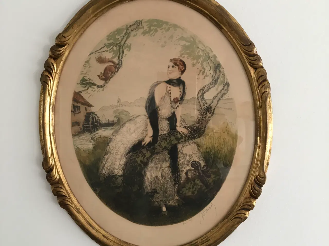 Billede 2 - 2  Litografi på papir af Jean Hardy (f.1880), Fran