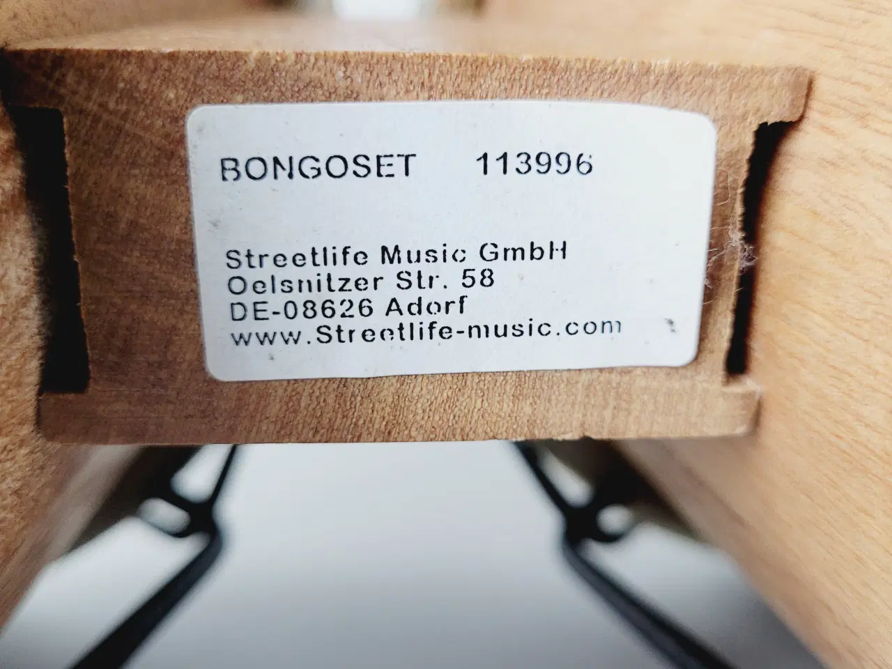 Billede 6 - ⭐️· Flot Bongo Sæt fra Streetlife Music