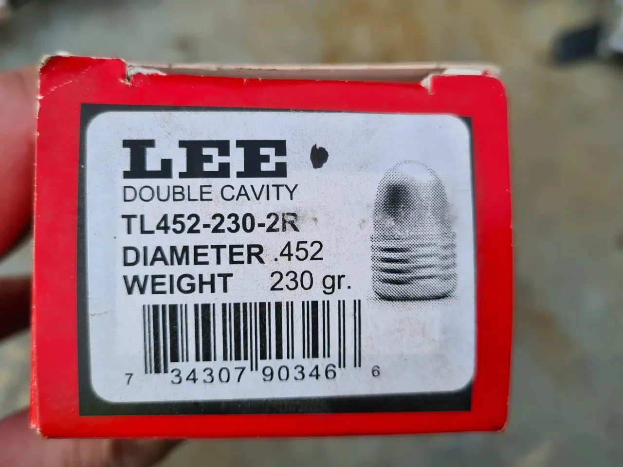 Billede 1 - Lee kugle form .452/230 