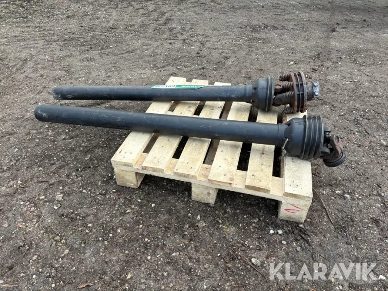 Billede 2 - Komplet PTO-aksel med springkobling 1 styk