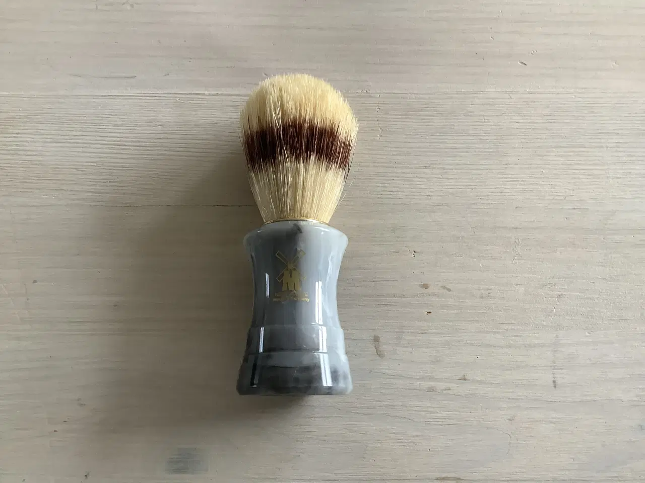 Billede 2 - Muhle barberkost med gråt håndtag