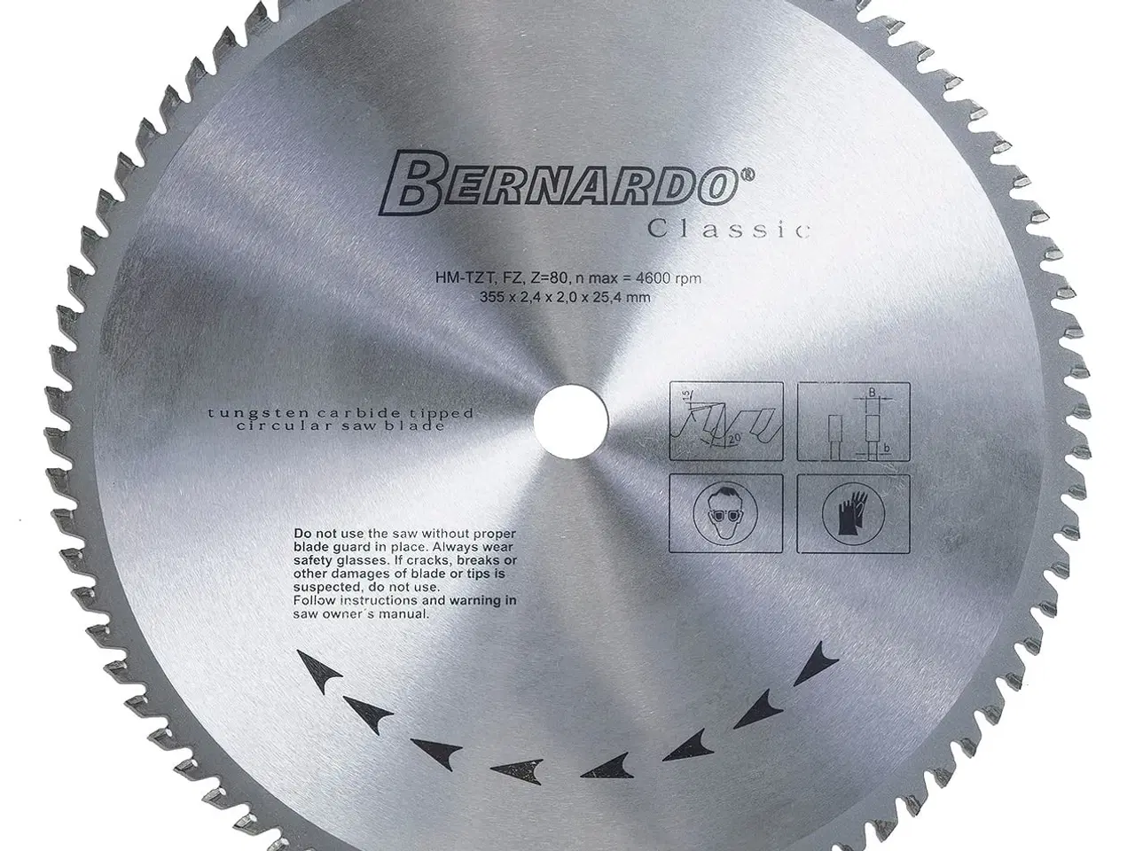 Billede 1 - Rundsavsklinge til stål 355 x 58T