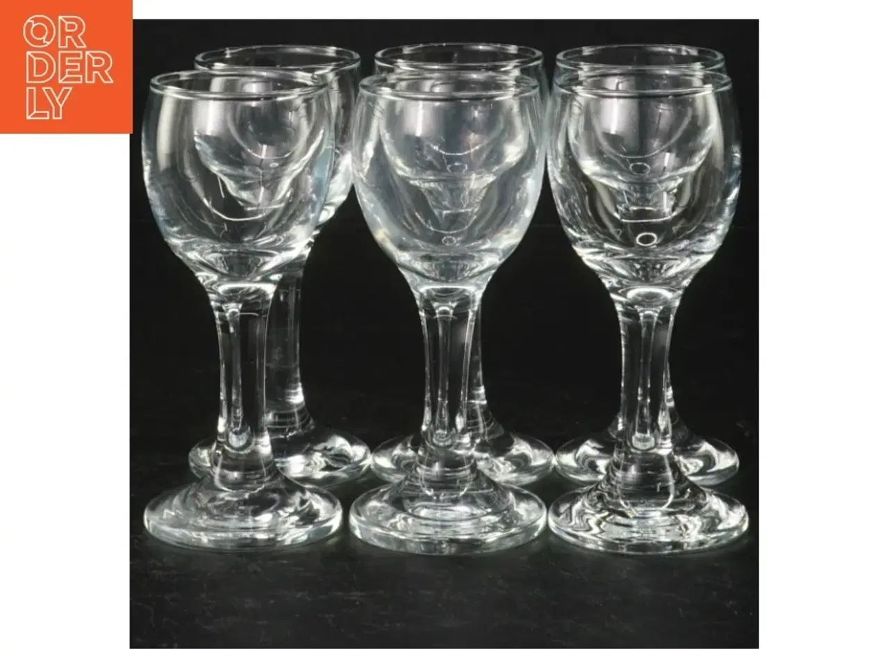 Billede 1 - Snapseglas Holmegaard?  (str. 11,5 cm)