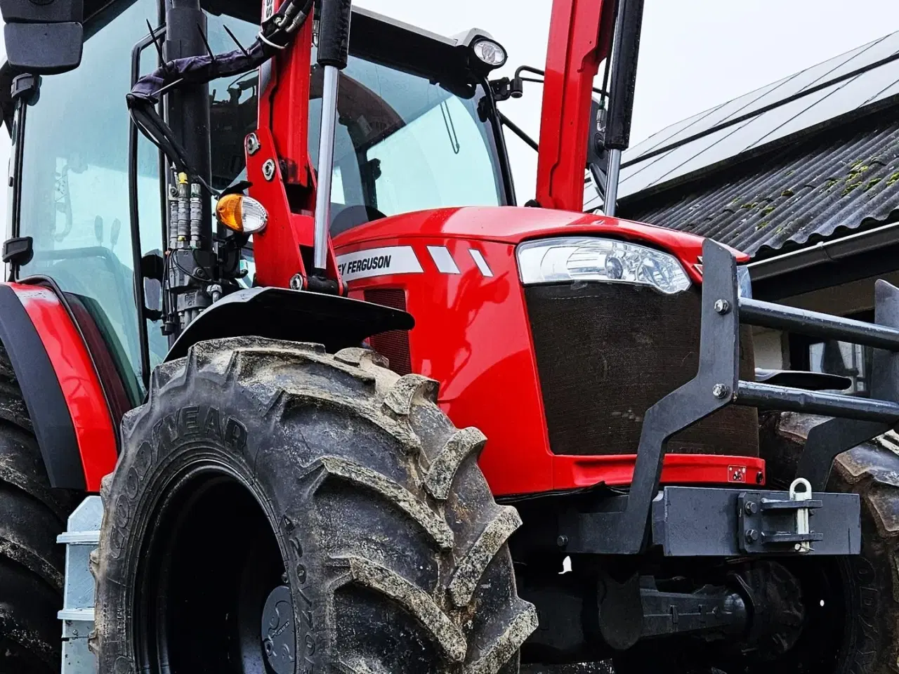Billede 9 - Massey Ferguson 5708 Dyna 4 / kun 1200 timer / frontlæsser