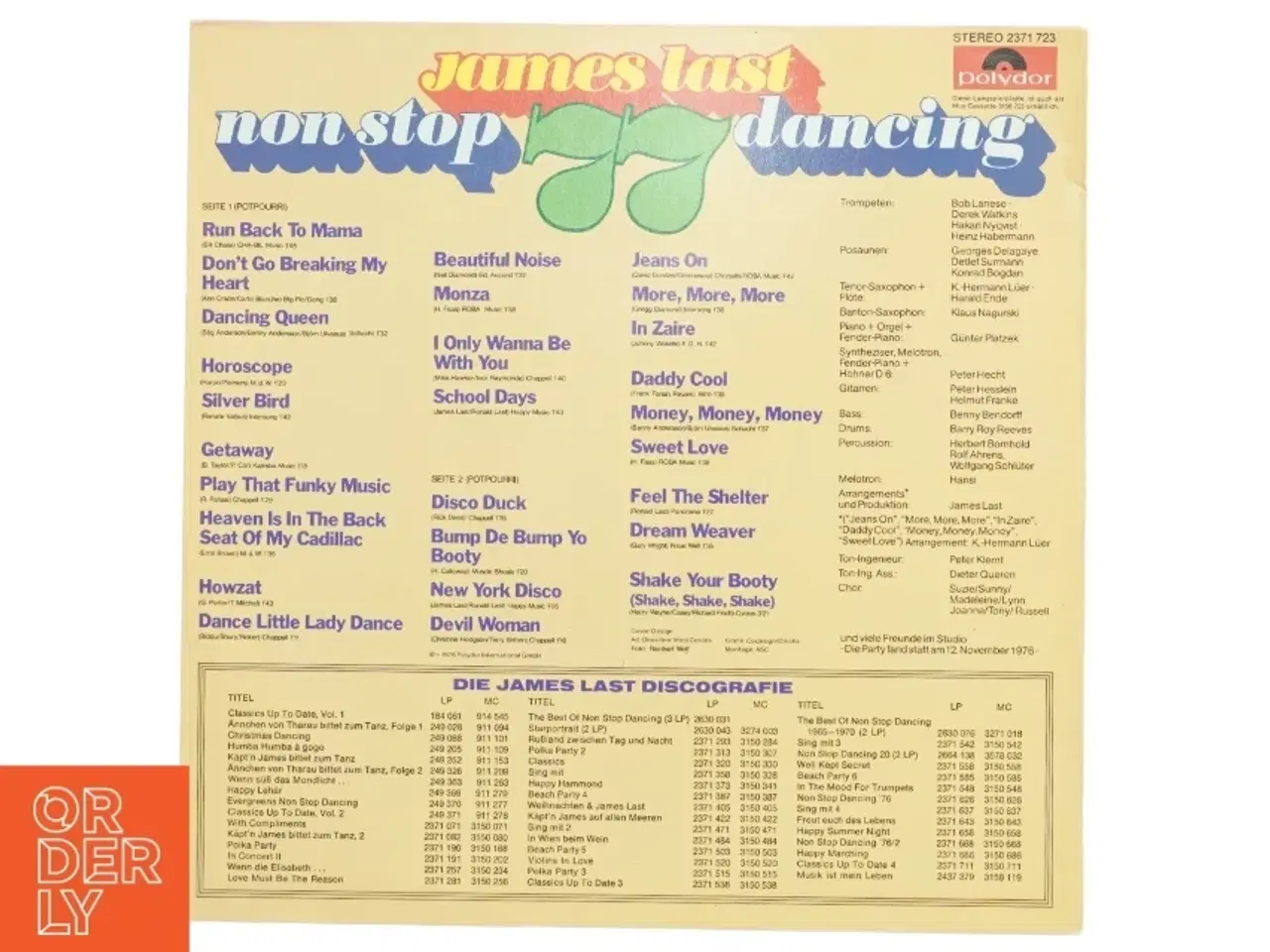 Billede 4 - James Last - Non Stop Dancing LP