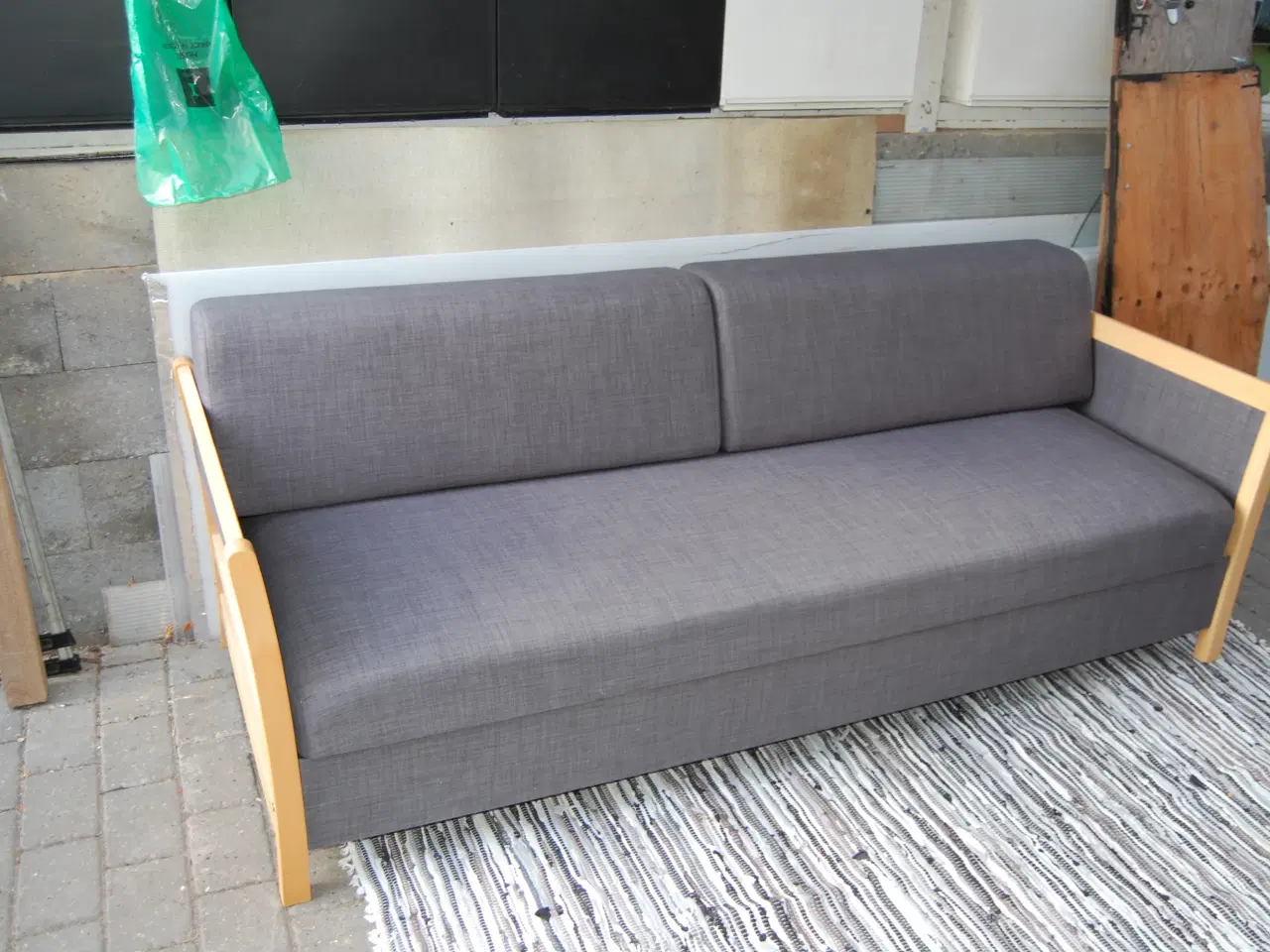 Billede 2 - sovesofa i egetræ