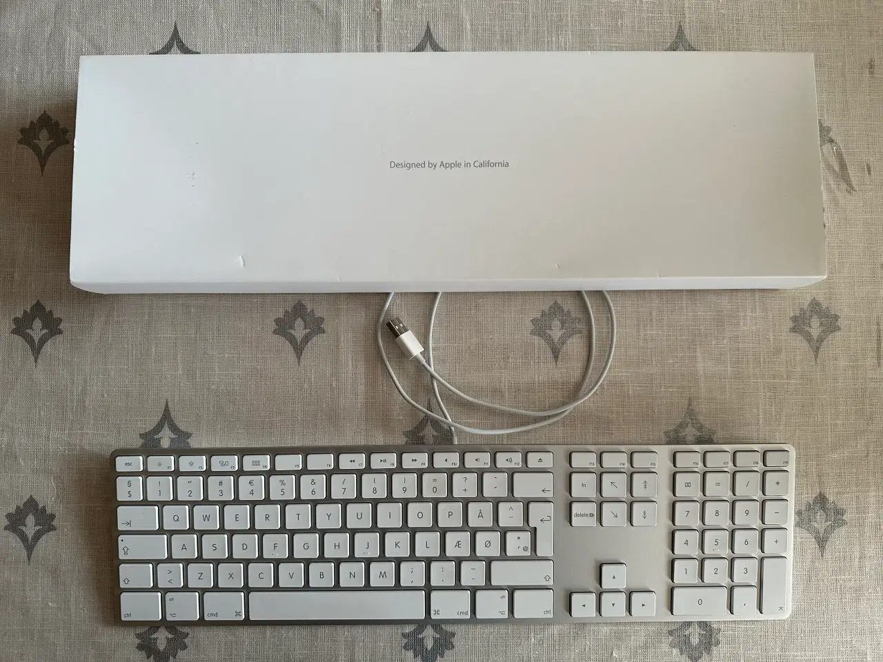 Billede 1 - Apple USB tastatur med numerisk tastatur