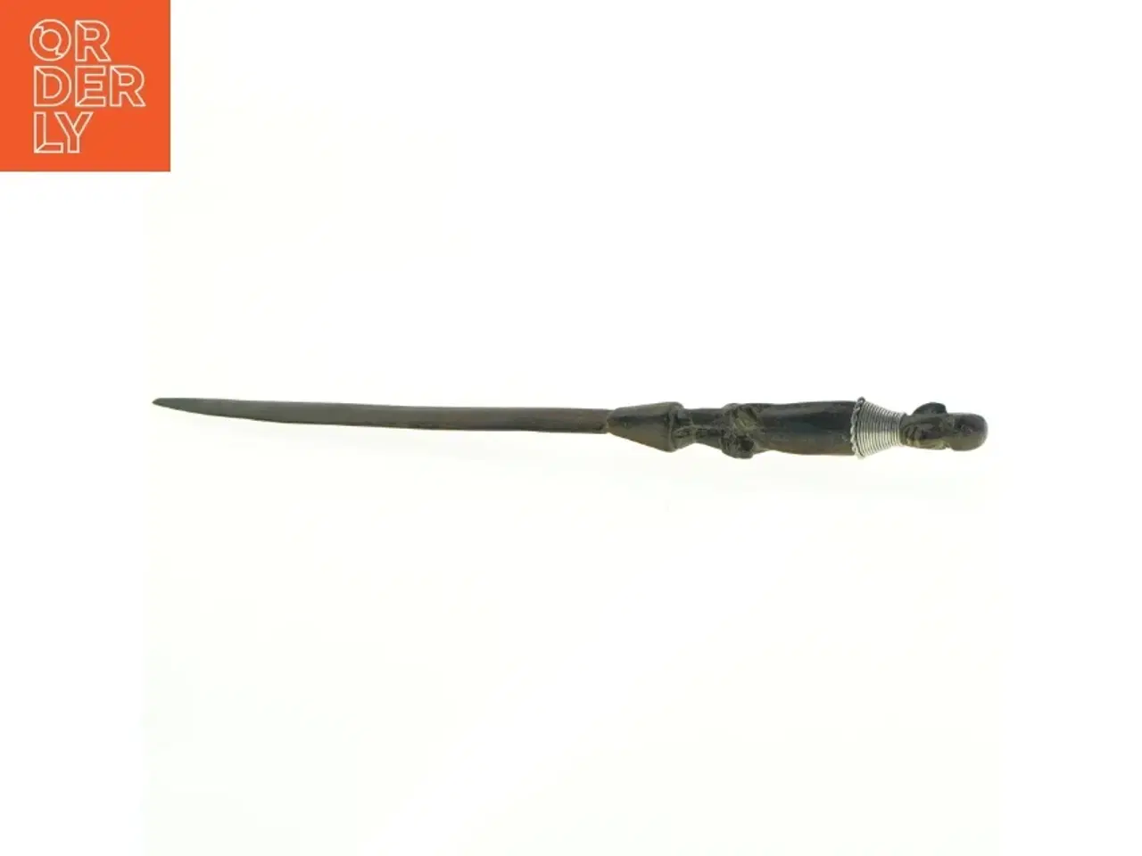 Billede 4 - Brevkniv med afrikansk kvinde (str. 26. x 2 cm)