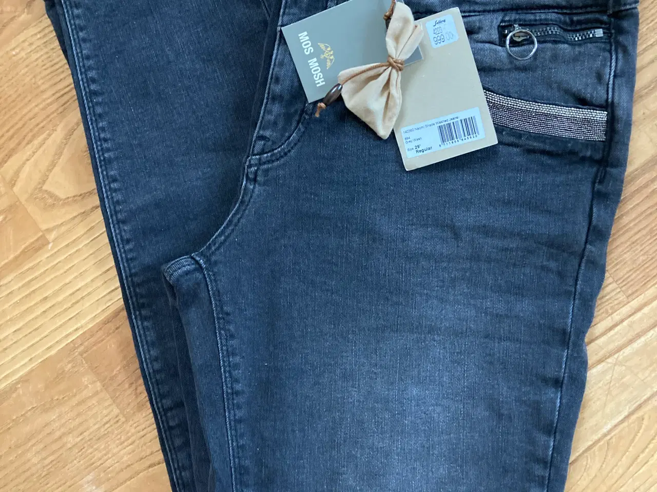 Billede 2 - NYE! Mos Mosh Naomi Shade Jeans, Grey wash Str. 29