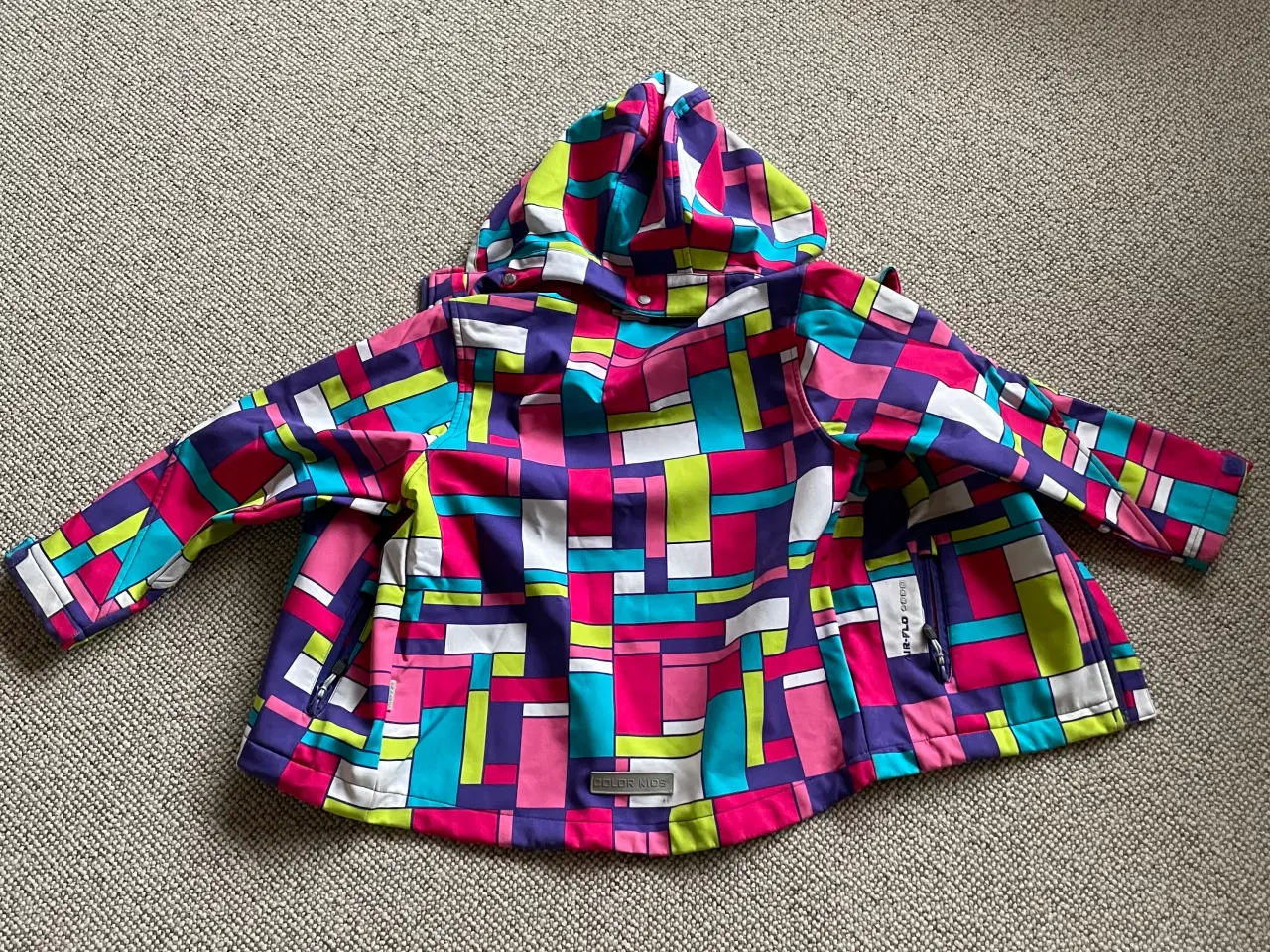 Billede 4 - Fleece jakke størrelse 6 år, Color Kids
