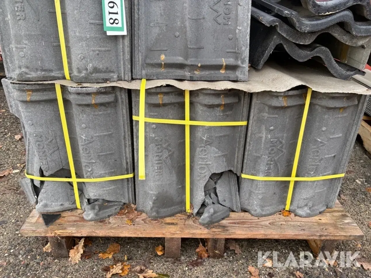 Billede 8 - Sorte tagsten 160+ styk