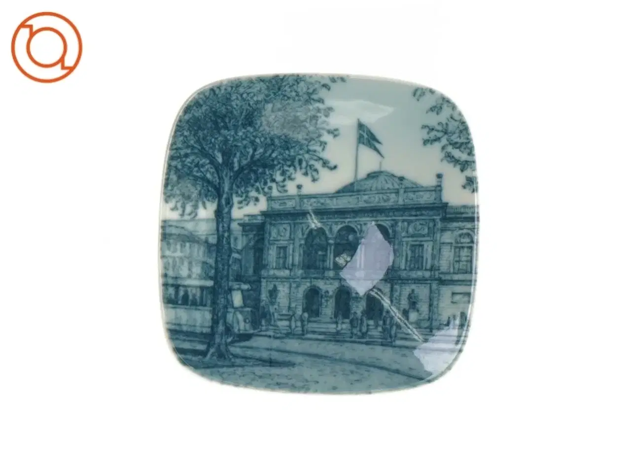 Billede 1 - Platte, det Kgl. Teater 9720/708 fra Bing Og Grøndal (str. 8 x 8 cm)