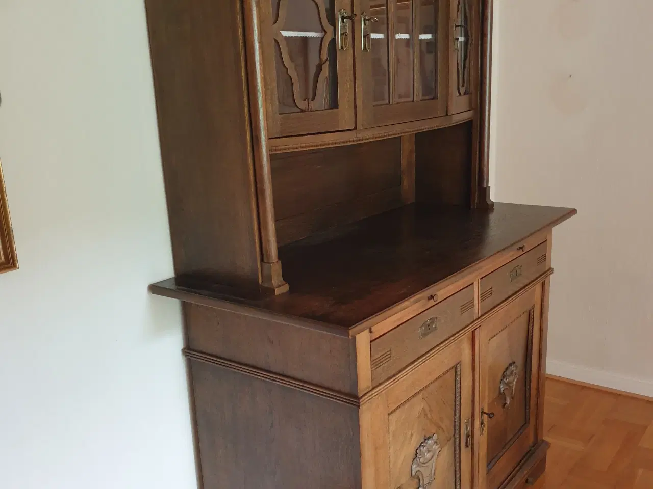 Billede 2 - Jugendstil Skab / Vitrine 