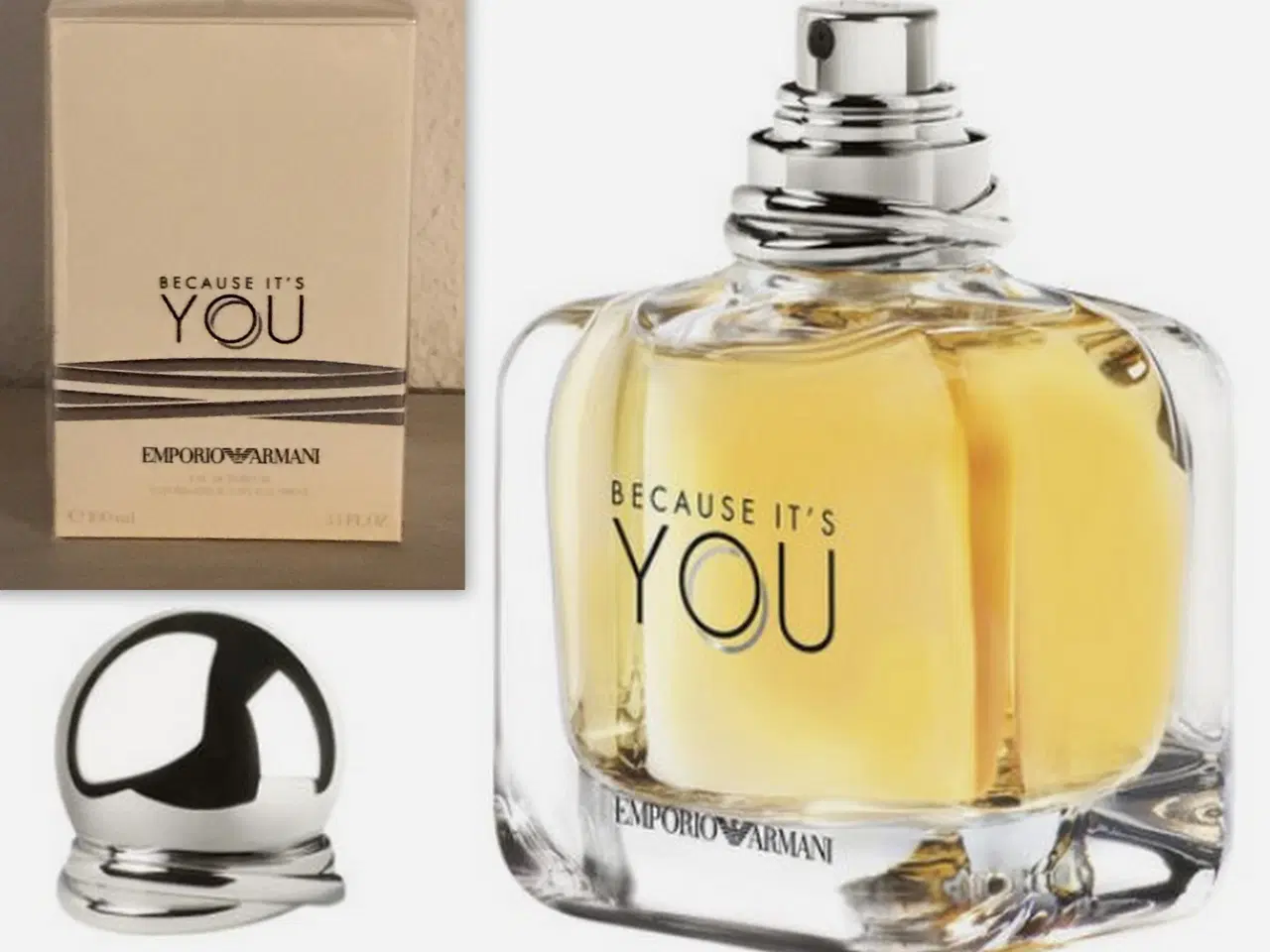 Billede 1 - Emporio Armani - "Because it's YOU" Parfume 100 ml