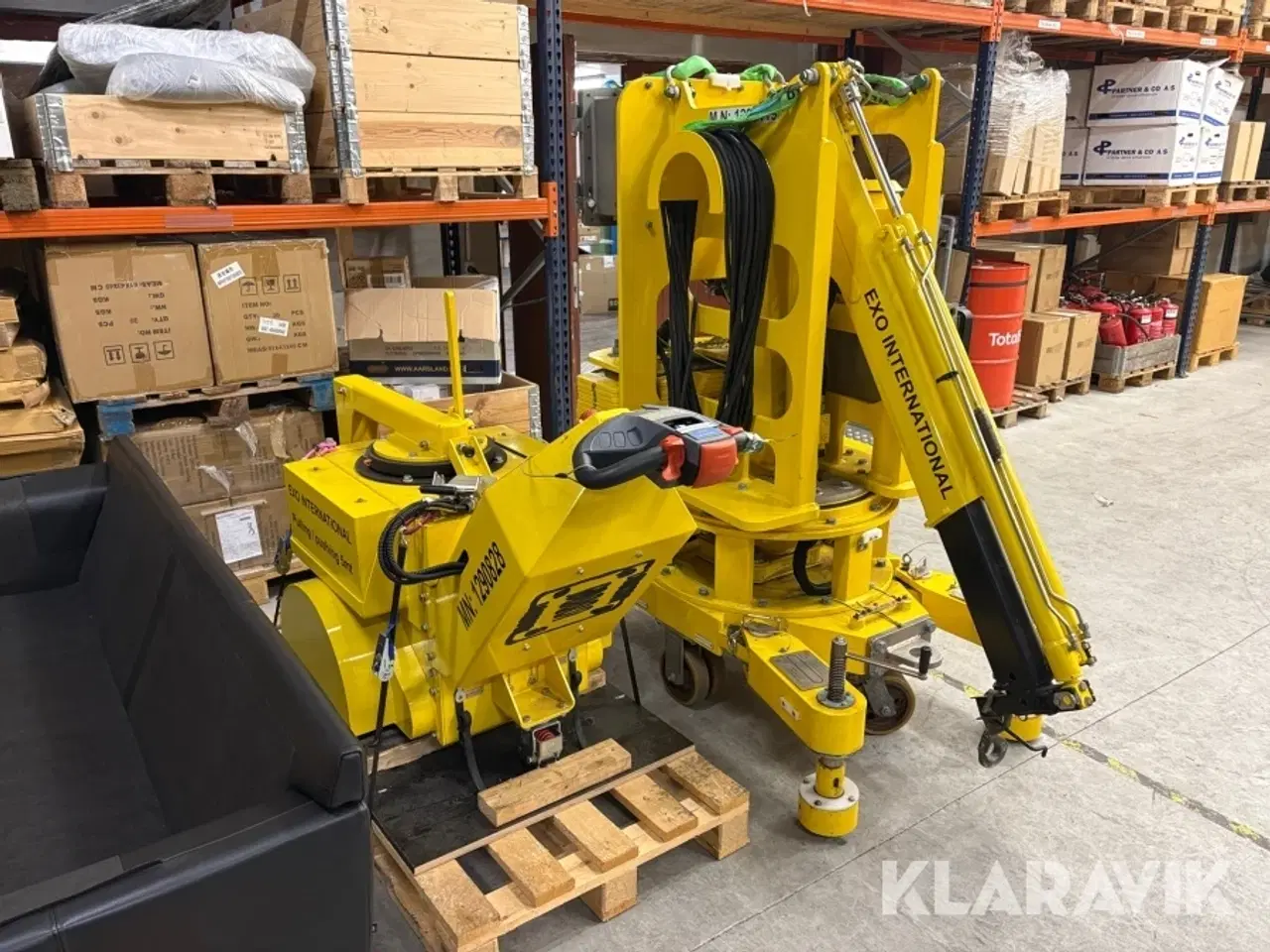 Billede 3 - Kransæt EXO International - kran, skubber og batterri-enhed