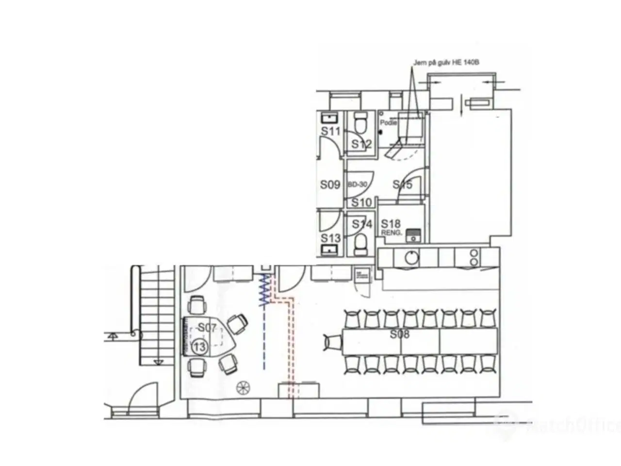 Billede 2 - Butikslokale centralt Valby Langgade - bl.a. velegnet til showroom eller klinik mf.