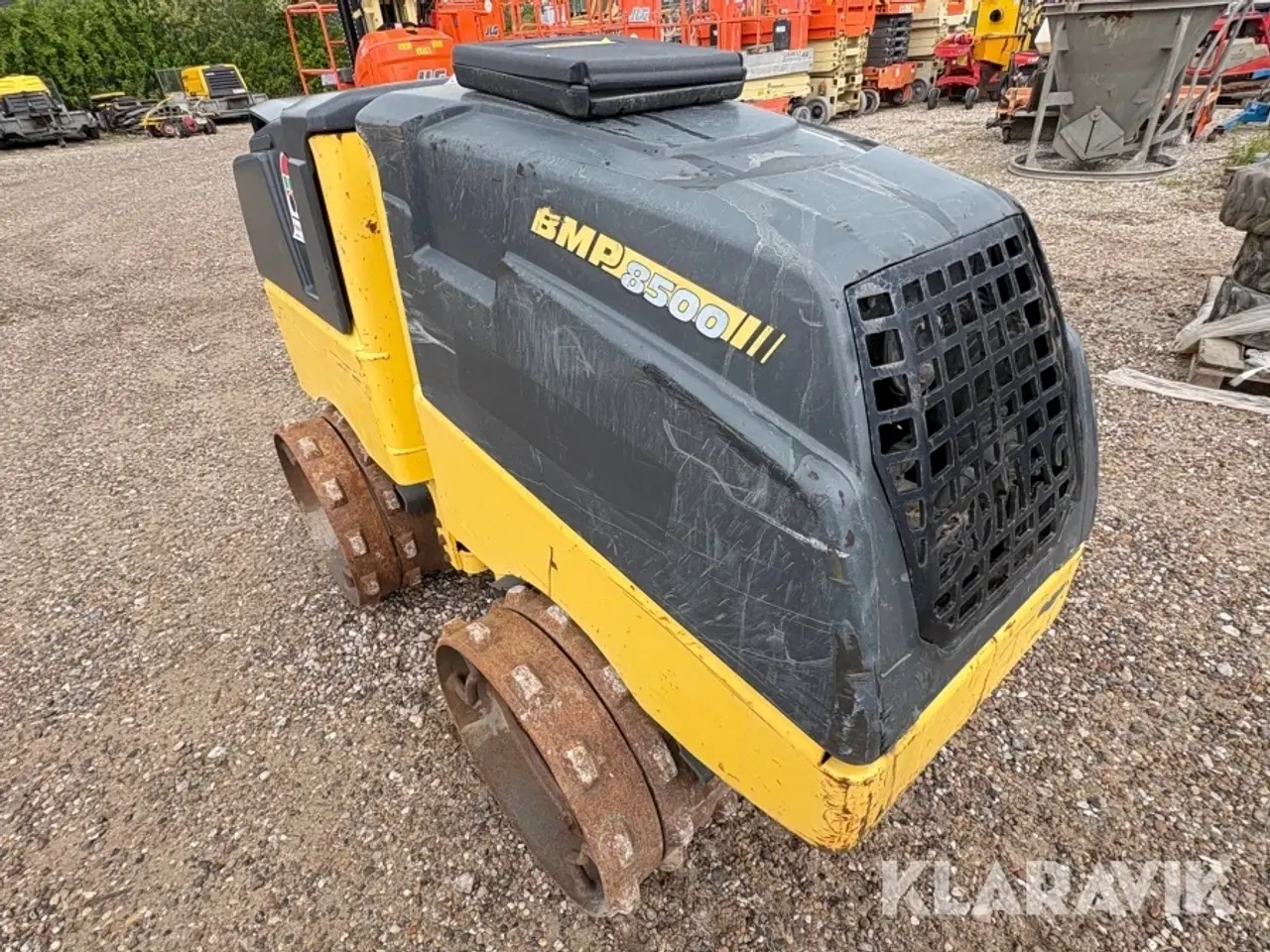 Billede 11 - Råjordskompaktor Bomag BMP 8500