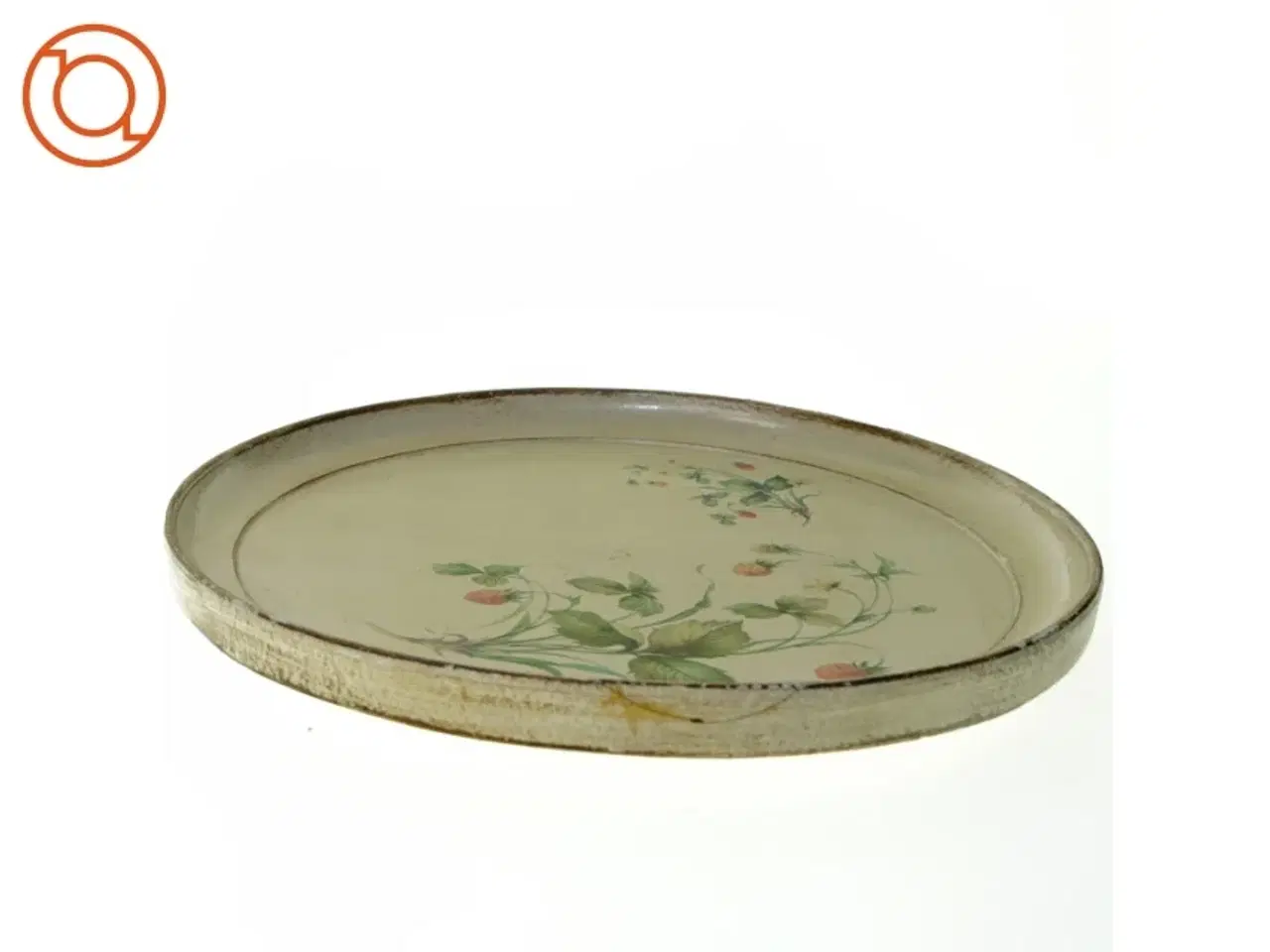 Billede 2 - Cottage Core Vintage Retro Jordbær Bakke (str. 35 x 2 cm)
