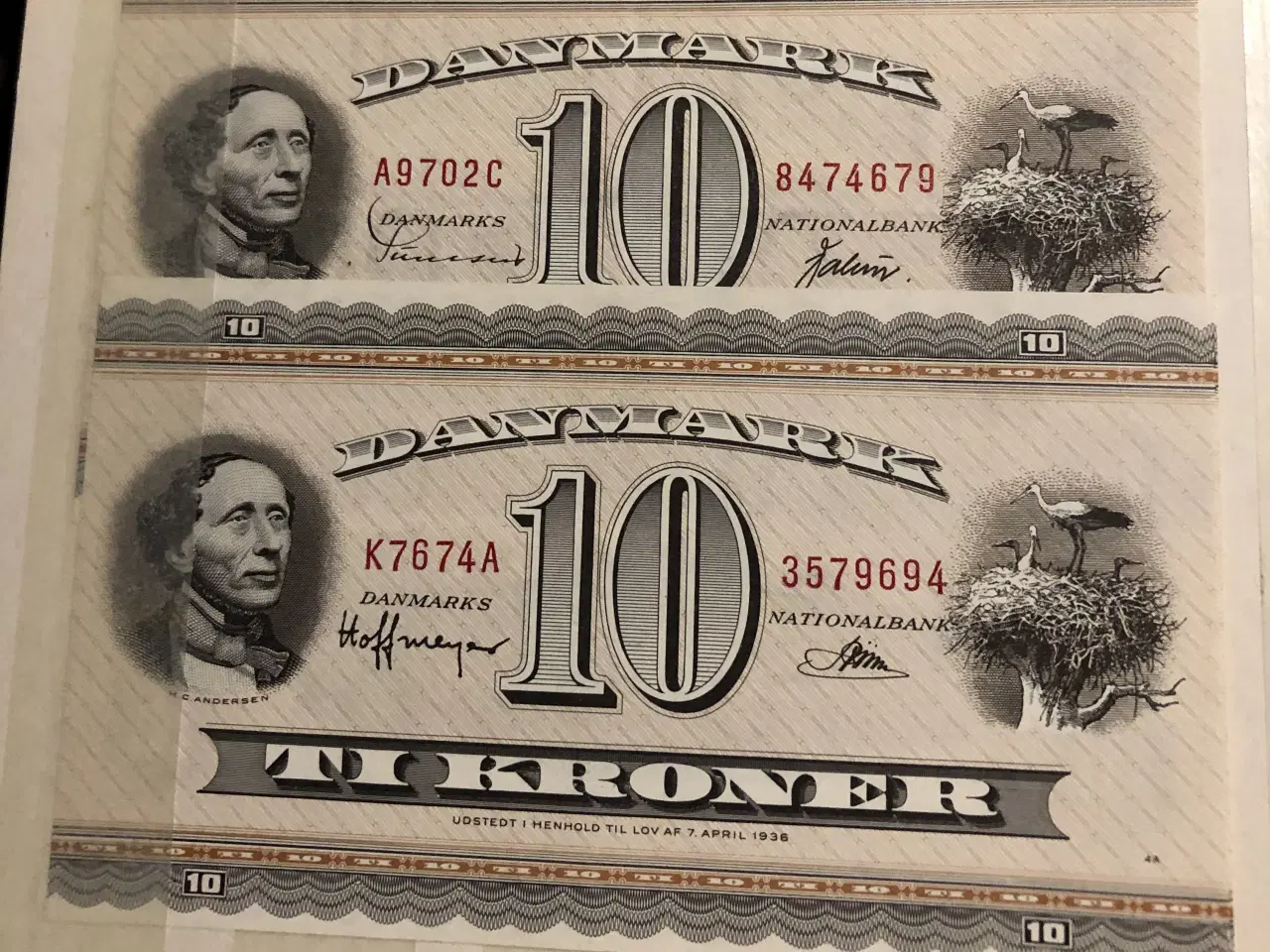Billede 7 - Gamle pengesedler