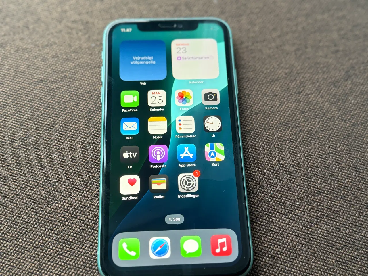 Billede 1 - 📱 iPhone 11 – 128 GB – Mintgrøn