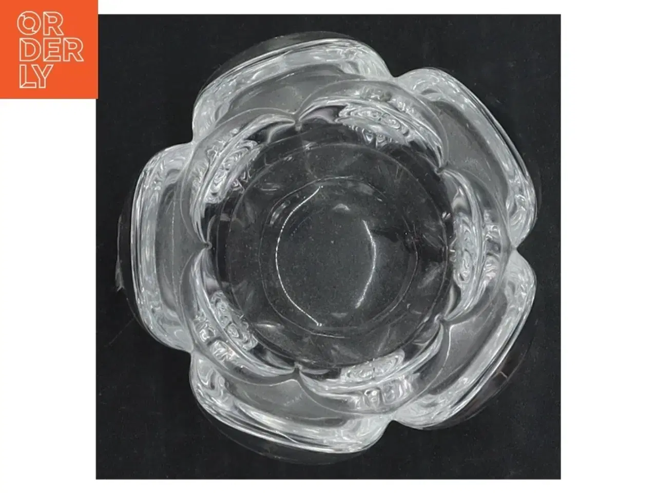 Billede 3 - Royal Copenhagen krystal lysestage fra Royal Copenhagen (str. 6,5 cm ø. 8 cm)