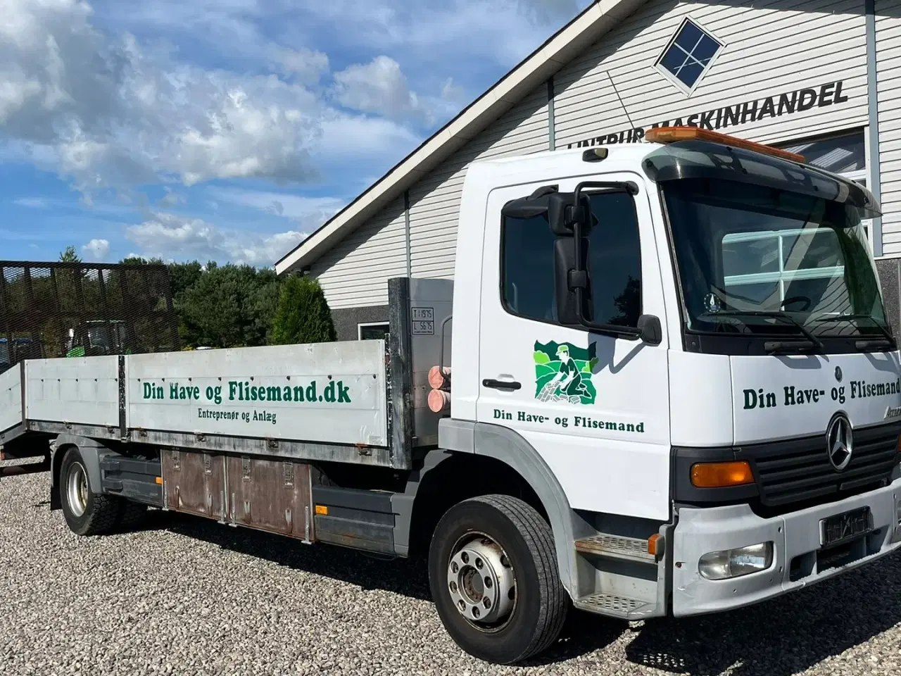 Billede 15 - Mercedes Atego  Knæklad 7.5m, med rampe i fuld brede i bag.