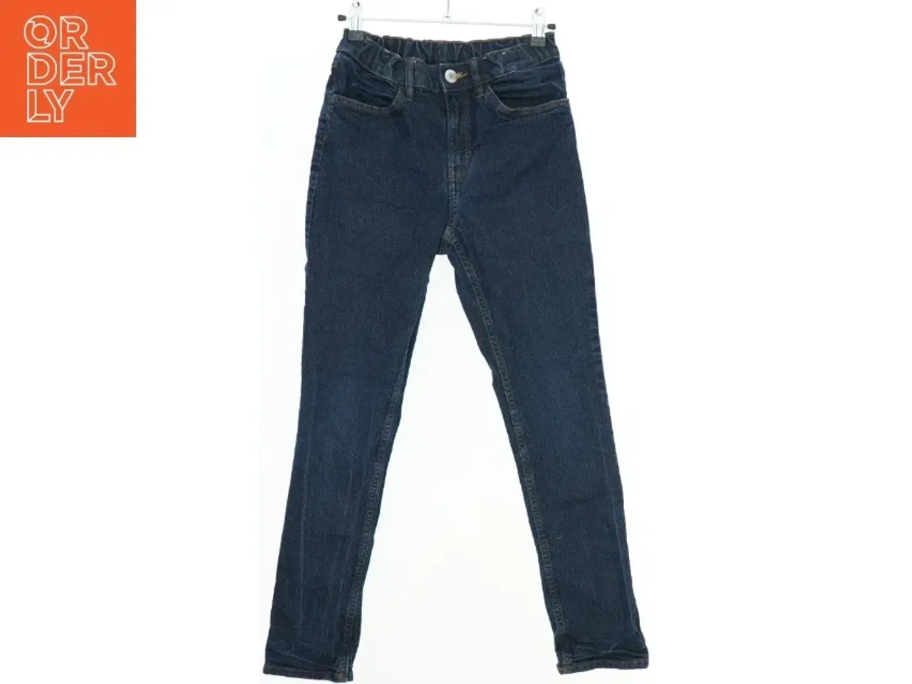 Billede 1 - Mørkeblå jeans (str. 158)