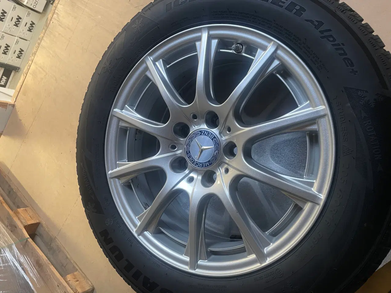 Billede 2 - Mercedes C Vinterhjul