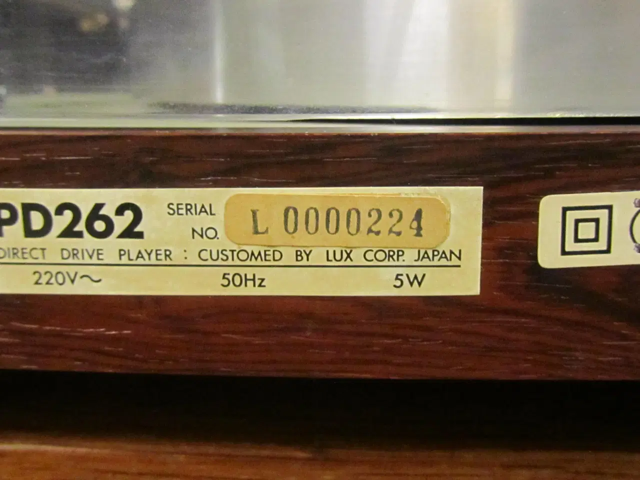 Billede 5 - LUXMAN PD 262 INCL  ORTOFON OM30