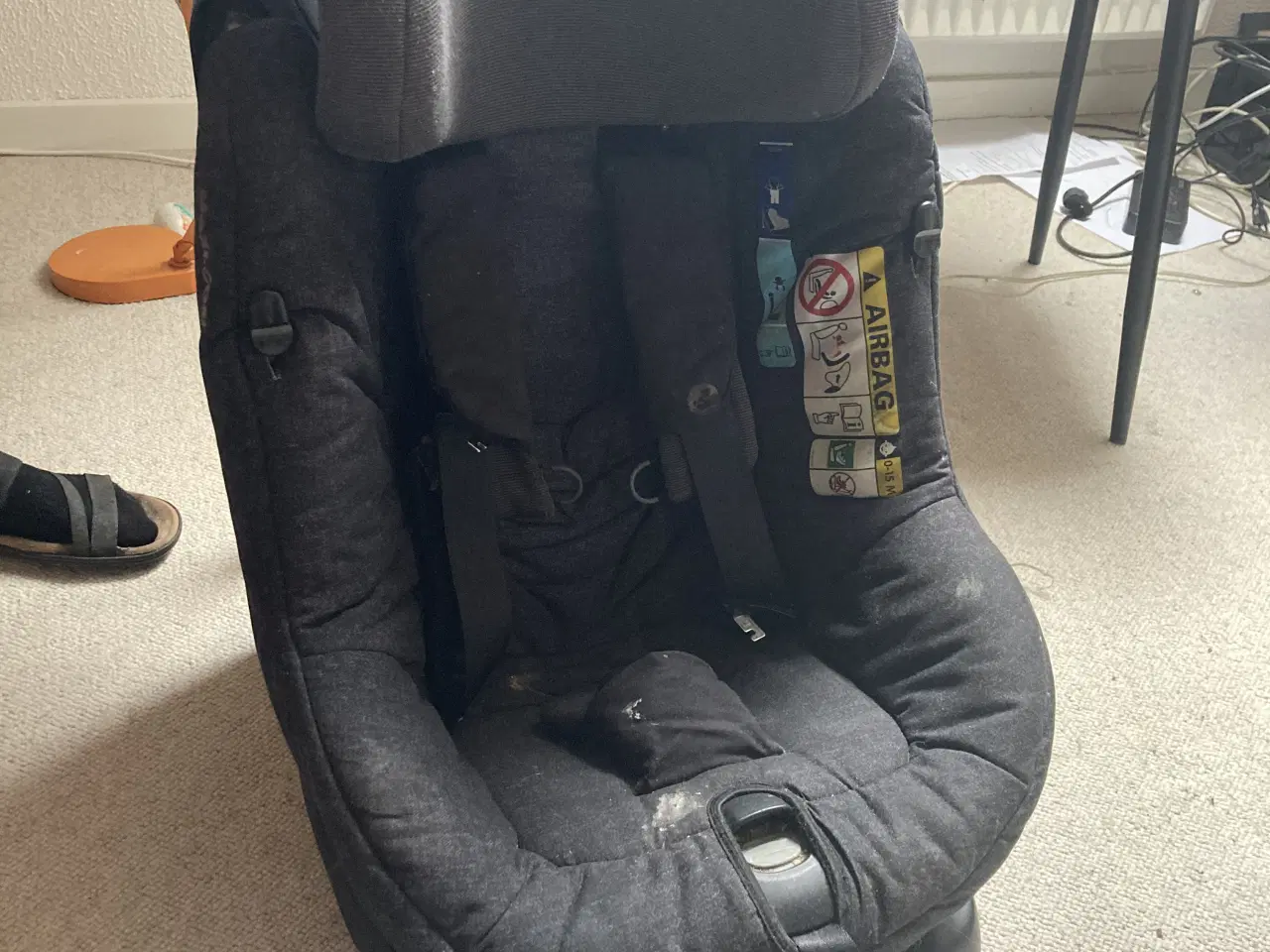 Billede 1 - Auto stol med isofix og toptether krog 