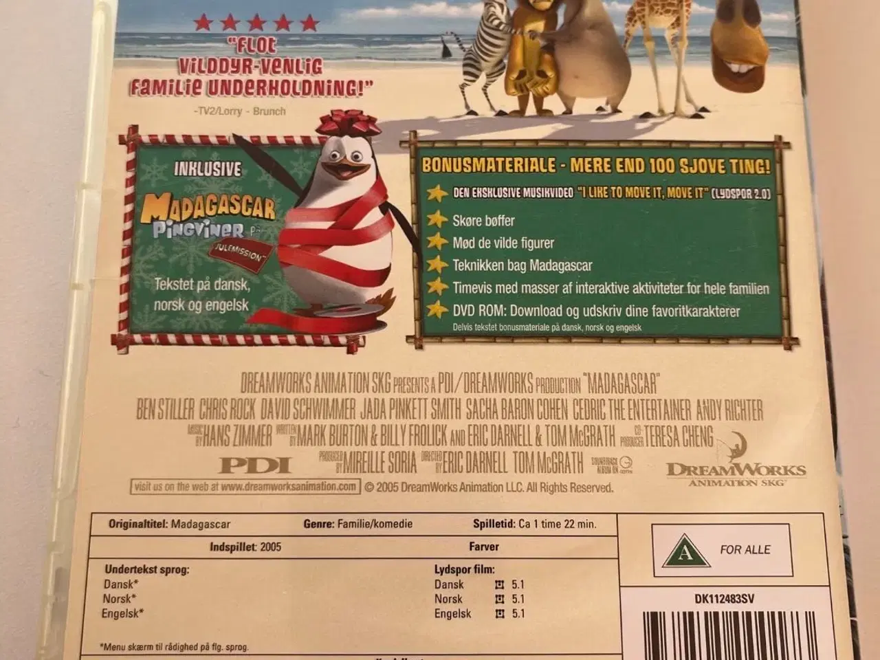 Billede 2 - Dreamworks Madagascar