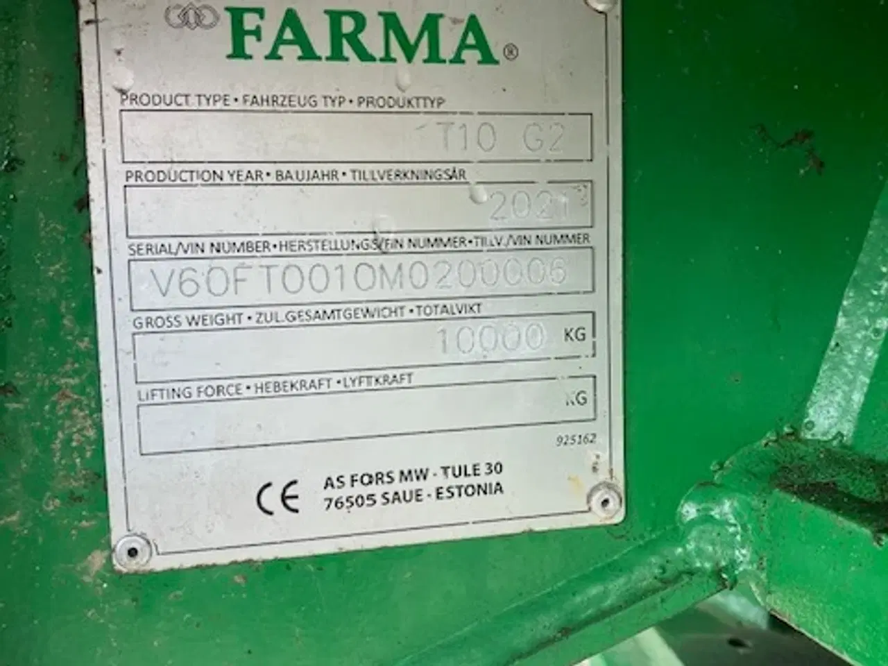 Billede 5 - Næste ny Farma 10 ton skovvogn