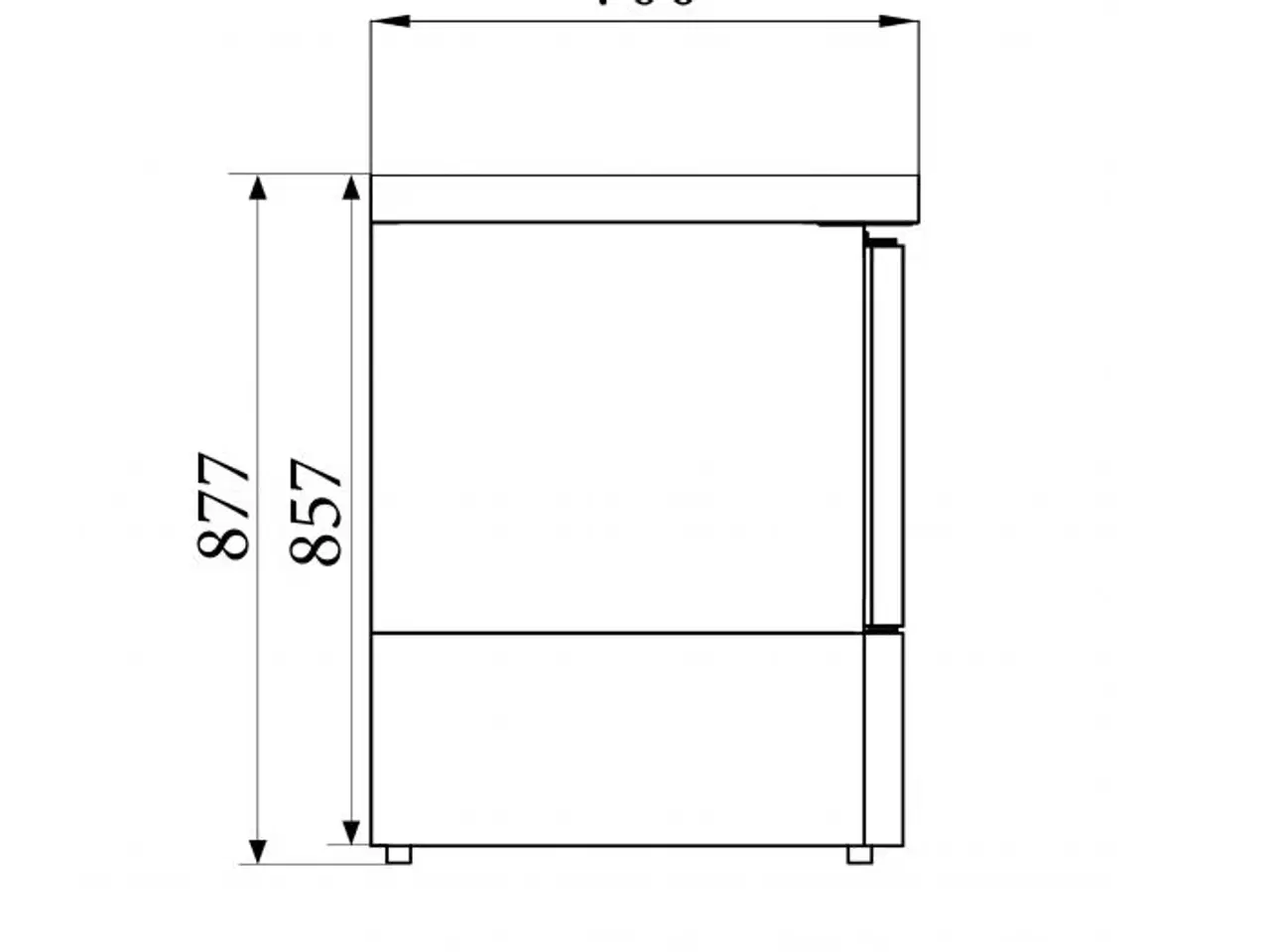 Billede 5 - Kølebord mini – med 1 låge - 230 V