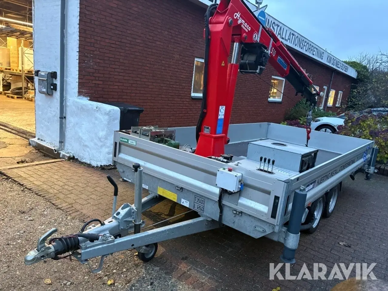 Billede 1 - Trailer med kran Variant 3521P4