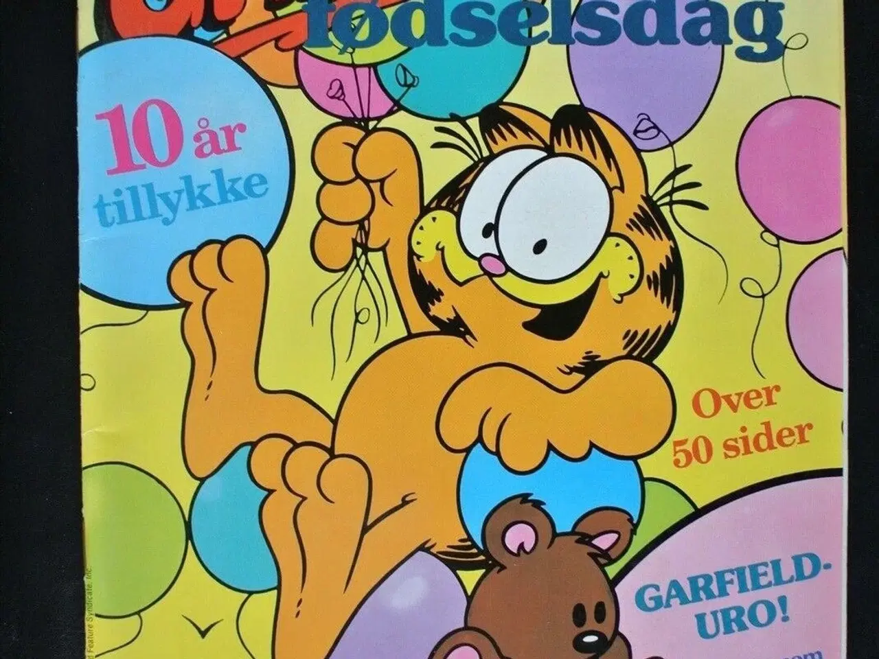 Billede 1 - garfield's fødselsdag - 10 år med garfield